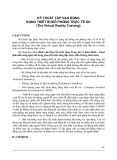 Kỹ thuật tập vận động bằng thiết bị mô phỏng thực tế ảo (The Virtual Reality Training)