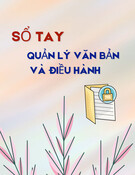Sổ tay Quản lý văn bản và điều hành: Quy trình xử lý văn bản của Lãnh đạo