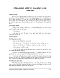 Viêm gân gấp ngón tay (ngón tay lò xo) (Trigger finger)