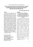 Thực trạng kháng kháng sinh của một số chủng vi khuẩn gram âm phân lập được tại Khoa Hồi sức tích cực Bệnh viện Bạch Mai năm 2020-2021