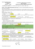 Đề thi thử tốt nghiệp THPT môn Hóa học năm 2025 có đáp án - Trường THPT Kiệm Tân, Đồng Nai