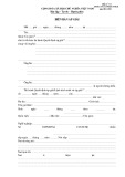 Mẫu Biên bản áp giải