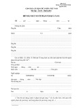 Mẫu Biên bản bắt người phạm tội quả tang