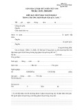 Mẫu Biên bản tiếp nhận người bị bắt trong trường hợp phạm tội quả tang