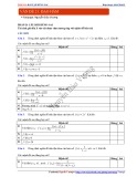 Bài tập Đúng Sai môn Toán 11 – Vấn đề 23: Đạo hàm