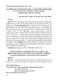 Đặc điểm một số chỉ số huyết học và thành phần hemoglobin của người mang gene beta thalassemia tại Bệnh viện Phụ sản Hà Nội