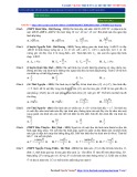 Tài liệu VD-VDC trích từ các đề thi thử tốt nghiệp THPT 2021 môn Toán - Chủ đề: Khối tròn xoay (Tổng hợp lần 2)