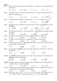 Đề kiểm tra - Ôn tập chương Toán 12 - Chương: Khối tròn xoay - Khối nón (Đề số 4)