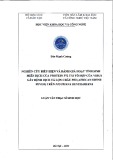 Luận văn Thạc sĩ Sinh học: Nghiên cứu biểu hiện và đánh giá hoạt tính sinh miễn dịch của protein P72 tái tổ hợp của virus gây bệnh dịch tả lợn Châu Phi (African swine fever) trên Nicotiana benthamiana