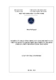 Luận văn Thạc sĩ Sinh học: Nghiên cứu hoạt tính chống suy giảm trí nhớ và cơ chế tác dụng của dịch chiết hoa Thiên lý (Telosma cordata) trên mô hình tế bào thần kinh