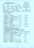 Đề thi kết thúc học phần giữa học kì 1 môn Y học cổ truyền - phục hồi chức năng năm 2020-2021