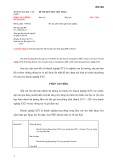 Đề thi kết thúc học phần học kì 1 môn Định giá doanh nghiệp năm 2021-2022