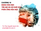 Bài giảng Hóa đại cương: Chương 10 - TS. Phan Nguyễn Quỳnh Anh