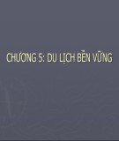 Bài giảng Tổng quan du lịch: Chương 5 - Du lịch bền vững