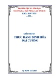 Giáo trình Thực hành Sinh hóa đại cương