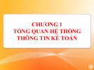 Bài giảng Hệ thống thông tin kế toán: Chương 1 - Trường ĐH Ngân hàng TP.HCM