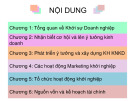 Bài giảng Khởi nghiệp kinh doanh: Chương 1 - Tổng quan về Khởi sự doanh nghiệp