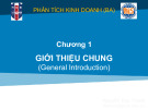 Bài giảng Phân tích kinh doanh: Chương 1 - Nguyễn Duy Thanh