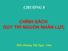 Bài giảng Quản trị nhân lực: Chương 8 - ThS. Dương Thị Ngọc Liên