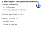 Bài giảng Môi trường và con người: Chương 3 - Trường ĐH Bách khoa TP.HCM