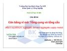 Bài giảng Kinh tế học vĩ mô: Chương 4 - Lại Huy Hùng