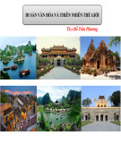 Bài giảng Di sản văn hóa và thiên nhiên thế giới - ThS. Đỗ Trần Phương