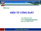 Bài giảng Điện tử công suất: Chương 4 - ThS. Phạm Hữu Thái