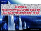 Bài giảng Kinh tế vĩ mô: Chương 3 - TS. Nguyễn Thanh Huyền