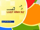 Bài giảng Pháp luật đại cương: Chương 9 - Trường ĐH Tài chính Marketing