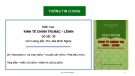 Bài giảng Kinh tế chính trị Mác-Lênin: Chương 1 - ThS. Bùi Minh Nghĩa