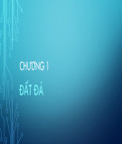 Bài giảng Địa chất công trình: Chương 1 - Phù Nhật Truyền