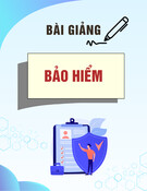 Bài giảng Bảo hiểm: Chương 6 - Nguyễn Đoàn Châu Trinh