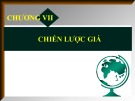Bài giảng môn Nguyên lý marketing: Chương 7 - Chiến lược giá