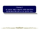 Bài giảng Kinh tế quốc tế 1: Chương 2 - Trần Thị Lan Nhung