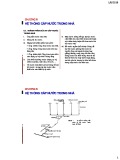 Bài giảng Cấp thoát nước: Chương 6 - Hệ thống cấp nước trong nhà