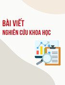 Các nhân tố ảnh hưởng đến việc công bố thông tin tại Việt Nam: Tiếp cận từ mô hình dynamic GMM
