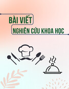 Đặc điểm ẩm thực của người dân tỉnh Hậu Giang