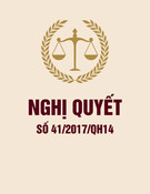 Nghị quyết 41/2017/QH14