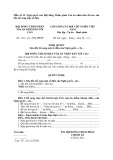 Mẫu Nghị quyết của Hội đồng Thẩm phán Tòa án nhân dân tối cao sửa đổi, bổ sung một số điều