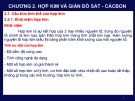 Bài giảng Vật liệu cơ khí kim loại: Chương 2 - Hợp kim và giản đồ sắt - cácbon