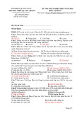 Đề thi thử tốt nghiệp THPT môn Lịch sử năm 2025 - Trường THPT Quang Trung, Quãng Ngãi