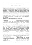 Tensile –shear response correlation of ultra-high-performance fiber-reinforced concrete at high strain rates
