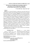 Prevalence of depression in elderly patients following acute coronary syndrome at discharge from Thong Nhat hospital
