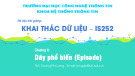 Bài giảng Khai thác dữ liệu: Chương 4 - ThS. Dương Phi Long