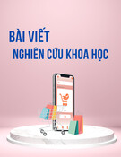 Chủ nghĩa tiêu dùng xanh trong Thương mại di động: trường hợp lĩnh vực giao nhận trực tuyến tại Việt Nam