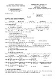 Đề thi học kì 1 môn Lịch sử và Địa lí lớp 6 năm 2023-2024 - Trường THPT Lương Thế Vinh, Điện Biên
