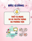 Bài giảng Thiết bị mạng và và truyền thông đa phương tiện: Chương 8 - Trường ĐH Công nghệ Thông tin