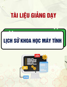 Tài liệu giảng dạy Lịch sử khoa học máy tính