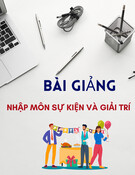 Bài giảng Nhập môn sự kiện và giải trí