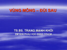 Bài giảng Vùng mông và đùi sau - TS.BS. Trang Mạnh Khôi